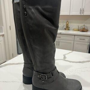 Dream Pairs Charcoal Tall Boots